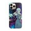 Husa compatibila cu Apple iPhone 14 Pro Max model Rey Evangelion, Silicon, TPU, Viceversa, Transparent, Carcasa