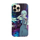 Husa compatibila cu Apple iPhone 11 Pro model Rey Evangelion, Silicon, TPU, Viceversa, Transparent, Carcasa