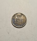 Spania 50 Centimos 1904 Aunc Piesa de Colectie, Europa