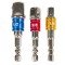 Set adaptoare chei tubulare, 1 / 2&quot;, 3 / 8&quot;, 1 / 4&quot;, 3 elemente, Topmaster 330312