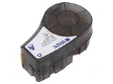 Bandă de Etichetare Albă 38,1mm x 4,27m Culoare Caracter Neagră