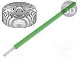 Cablu LifY-Toy 0,04mm2 PVC verde 60V 10m DONAU ELEKTRONIK
