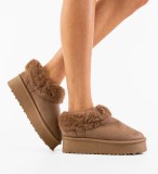 Cumpara ieftin Cizme tip Ug Jaden Khaki