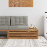 vidaXL Canapea de exterior cu braț final 3 Bucată 115 x 83 x 73 cm 900574