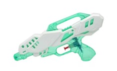 Pistol cu Apa din Plastic, Alb-Verde, 26x14cm