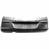 Bara spate Opel Corsa D, 07.2006-12.2014 Model Cu 5 Usi, parte montare, cu gauri pentru senzori parcare, grunduita, 55589612, Aftermarket, Rapid