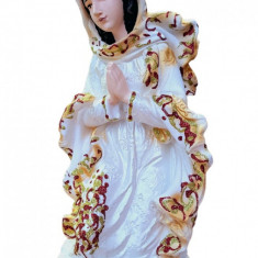 Statueta decorativa, Fecioara Maria, Alb, 27 cm, DVR9902-4G