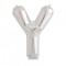 Balon Folie Litera Y Argintiu - 40 cm