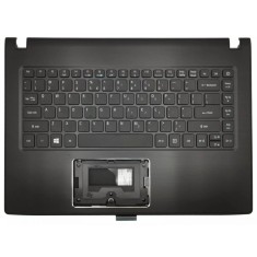 Carcasa superioara cu tastatura palmrest Laptop, Acer, TravelMate P2 P249-M, P249-G2-M, 6B.GF6N7.028, FBZ8V005010, iluminata, layout US