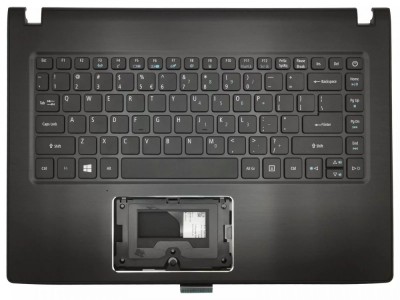 Carcasa superioara cu tastatura palmrest Laptop, Acer, E5-475, E5-475G, 6B.GF6N7.028, FBZ8V005010, iluminata, layout US foto
