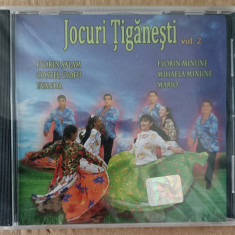 Jocuri Țigănești vol 2 , cd cu muzică de petrecere și videoclipuri
