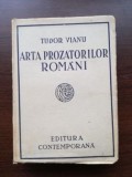 Arta prozatorilor romani-Tudor Vianu