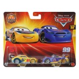 Set 2 masinute din metal, Disney Cars, Cruz Ramirez si Danny Swervez, JDH48