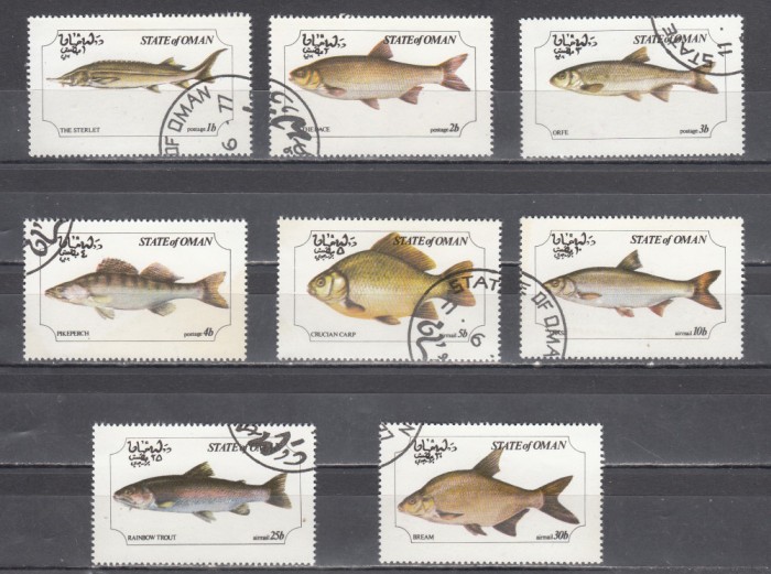 A12 S6 4 - Timbre foarte vechi - Oman - pesti