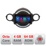 Navigatie dedicata Mini 2007-2011 Octa Core cu Android Radio Bluetooth Internet GPS WIFI DSP 4+64GB 4G Kit-mini-01+EDT-E509-PRO CarStore Technology, EDOTEC
