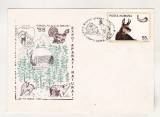 Bnk fil Plic ocazional Expofil Aparati natura Sinaia 1988, Romania de la 1950, Fauna