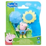 Set figurina cu umbrela, Peppa Pig, Muddy Friends, George, G1349