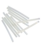 Set 1 kg 120 buc batoane silicon transparent subtire 7mm lungime 20cm