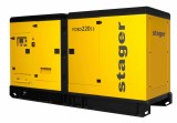 Generator insonorizat Stager YDSD220S3, 220kVA, 289A, 1500rpm, trifazat, diesel