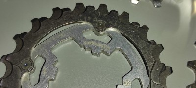 19 PINIOANE NOI NEFOLOSITE - pt biciclete - campagnolo gama titanium - foto