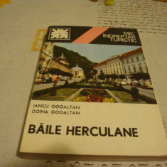 Mic indreptar turistic - Baile Herculane - 1980