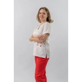 Bluză medicală Yoyo 601 - Alb XL