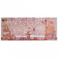 Set Tablouri Din Pânză Imprimeu Copac Galben 200 x 80 cm 289259