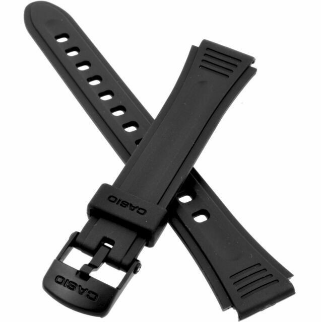 Curea de ceas originala Casio din silicon 19mm/15mm 10177113 LW-201