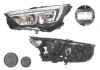 Far Opel Crossland X, 03.2017-, fata, Stanga, cu LED daytime running light; H7+H7; electric; cu motor; cu becuri;, Valeo