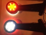 Lampa Gabarit LED EgKal DLG003.3 Polonia, 2 Functii: Fata/Spate, 12-30V, Brat 191mm, Omologare E20