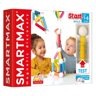 Set de constructie - SmartMax Set educativ Start (23 piese) cu fereastra de test foto