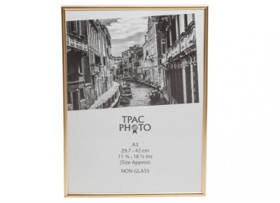 Set 2 rame pentru Poster Certificat Hampton Frames, A3 (30x42cm), A3MARGLD - RESIGILAT foto