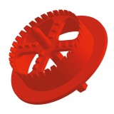 Carota din plastic cu fibra de sticla, pentru polistiren, 66.7 mm