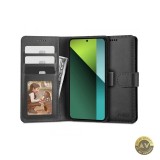 Husa pentru Xiaomi Poco X6 / Note 13 Pro 5G Tech-Protect Wallet Neagra