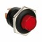 Intrerupator cu revenire 12V/24V 5A lumina LED - Rosu Garage AutoRide