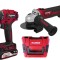 Set bormasina si polizor unghiular RDP-PBCDI20&amp;SPAG20, 2Ah / 4Ah, Raider 030238