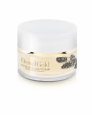 Crema de noapte cu aur, Efect Lifting, Seria Eternal Gold, Elixir Al Tineretii, 50 ml foto