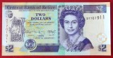 Belize 2 $ Dollars 2017 UNC necirculata **