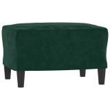 Cumpara ieftin Taburet, verde inchis, 60x50x41 cm, catifea
