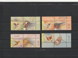 ROMANIA 2022 LP 2379 COLIBRI SERIE CU VINIETA 2 MNH NESTAMPILATA, Nestampilat