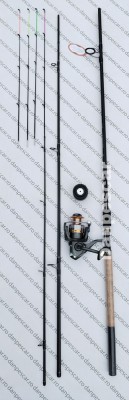 SET FEEDER Lanseta WindBlade TFD8 SENSITIVE 3,60m 90/120gr + Mulineta FL EFB4000 foto