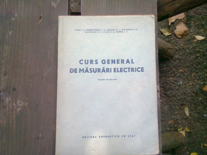 Curs general de masurari electrice