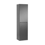 Leziter Dulap Baie Suspendat Vario Forte 35 Antracit 140x35x30 cm 2 Usi