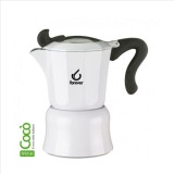 Espressor Forever Moka Coco Alb 6 cesti
