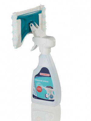 LEIFHEIT Window Cleaner 51165, cu pulverizator și mop foto