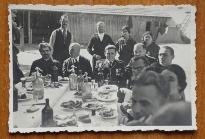Foto , chef cu avangarda , Stephan Roll , Macovescu , Cicerone Teodorescu , 1947 foto
