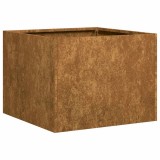 Cumpara ieftin Jardiniera Rusty 40x40x30 cm Otel pentru intemperii
