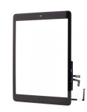 Touchscreen iPad Air Negru, Hand Made, Complet Asamblat - Inlocuire Ecran Tactil Profesional