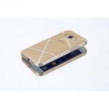 Husa Ultra Slim X-Line Gold pentru Samsung Galaxy J3 (2016) J320 - Protectie Premium
