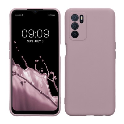 Husa Kwmobile pentru OPPO A16/A16s/A54s, Mov, Silicon, KWM0000157V016C foto
